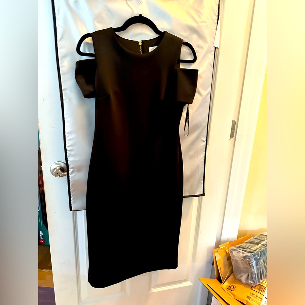 Black Calvin Klein dress